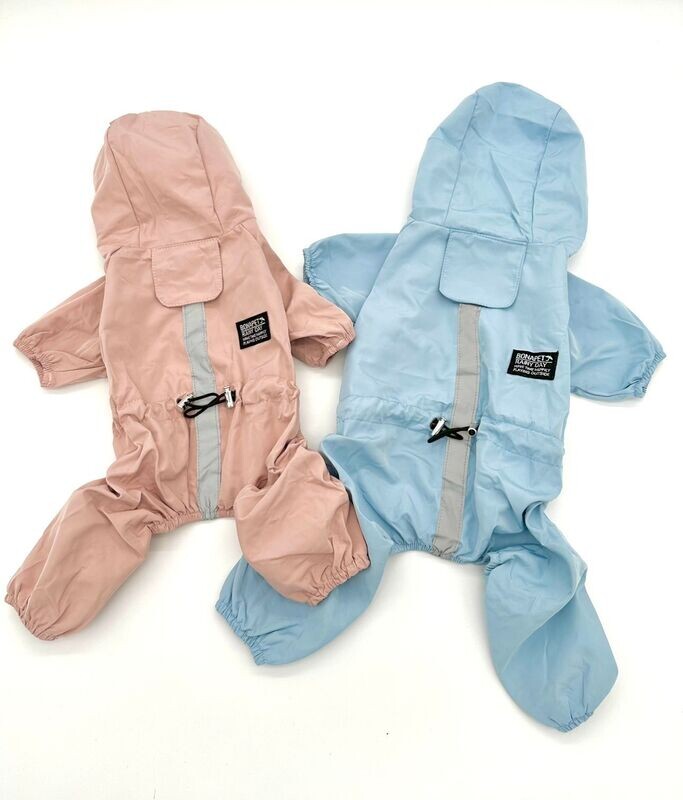 Windproof City Suit: "SOFT BLUSH"