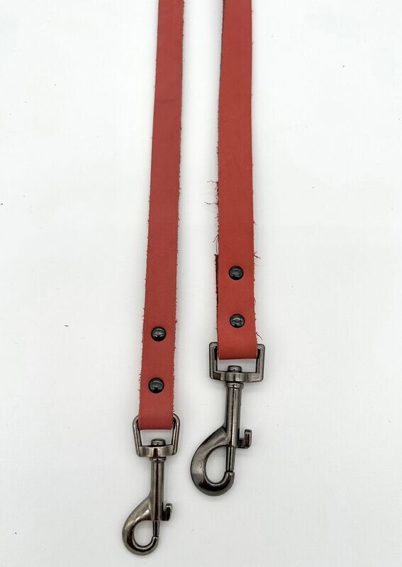 Sophisticated Leather Lead: "ADOBE"