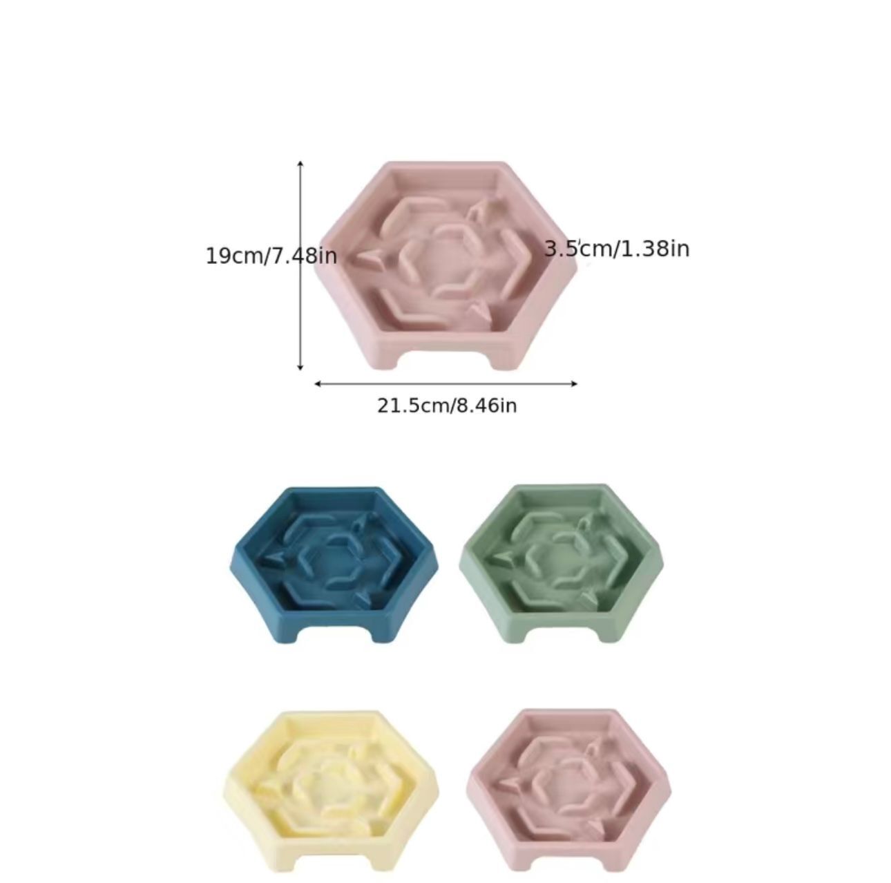 Slow Feed Puzzle Pet Bowl: 