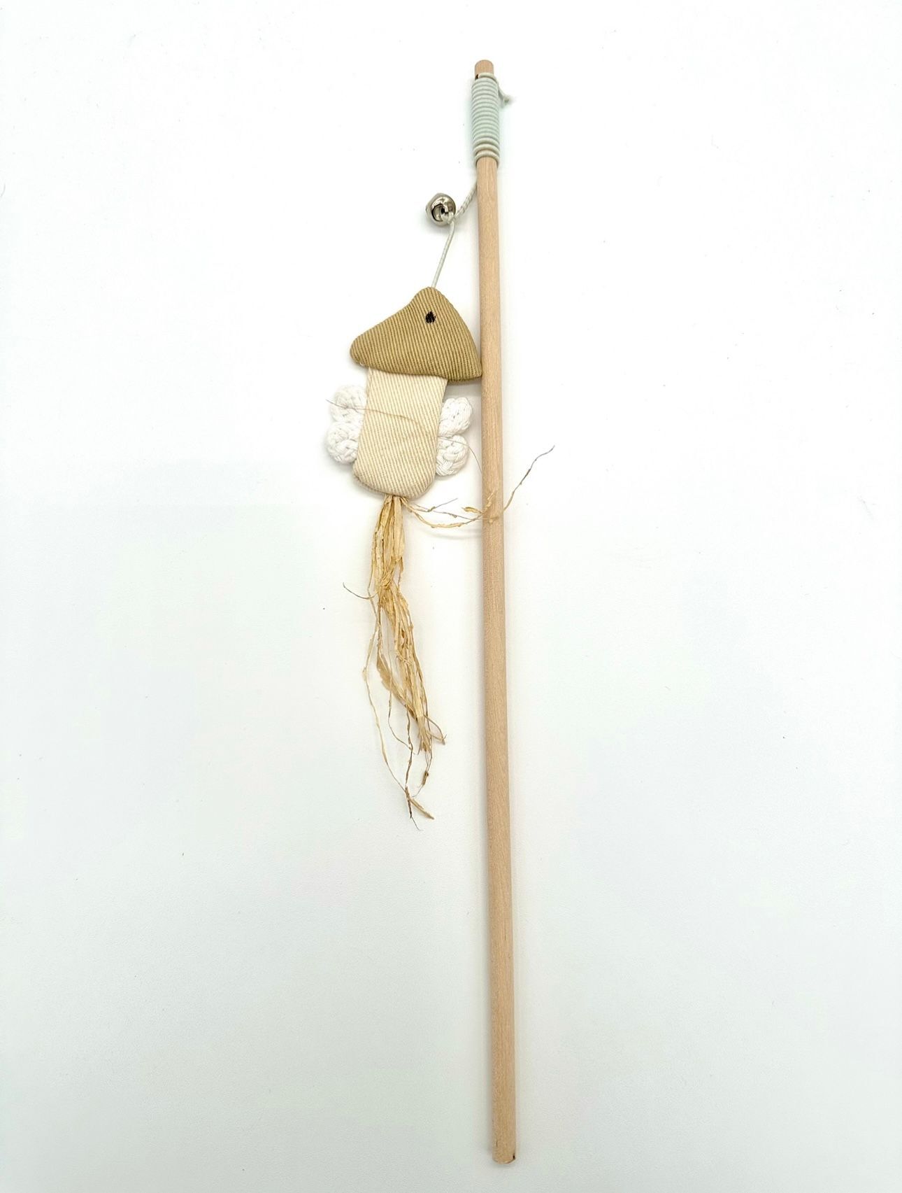 Cat teaser interactive toys on a stick: 