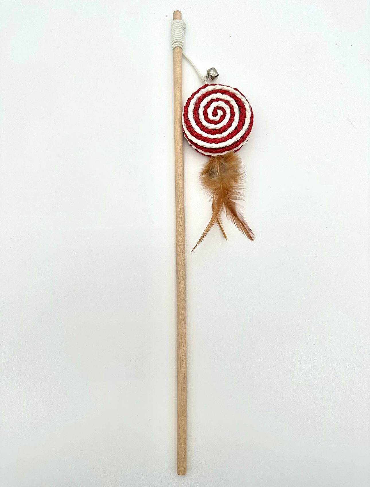Cat teaser interactive toys on a stick: 