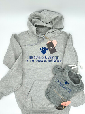 SWP Signature Hoodie For the Hoomans! "GRAY"