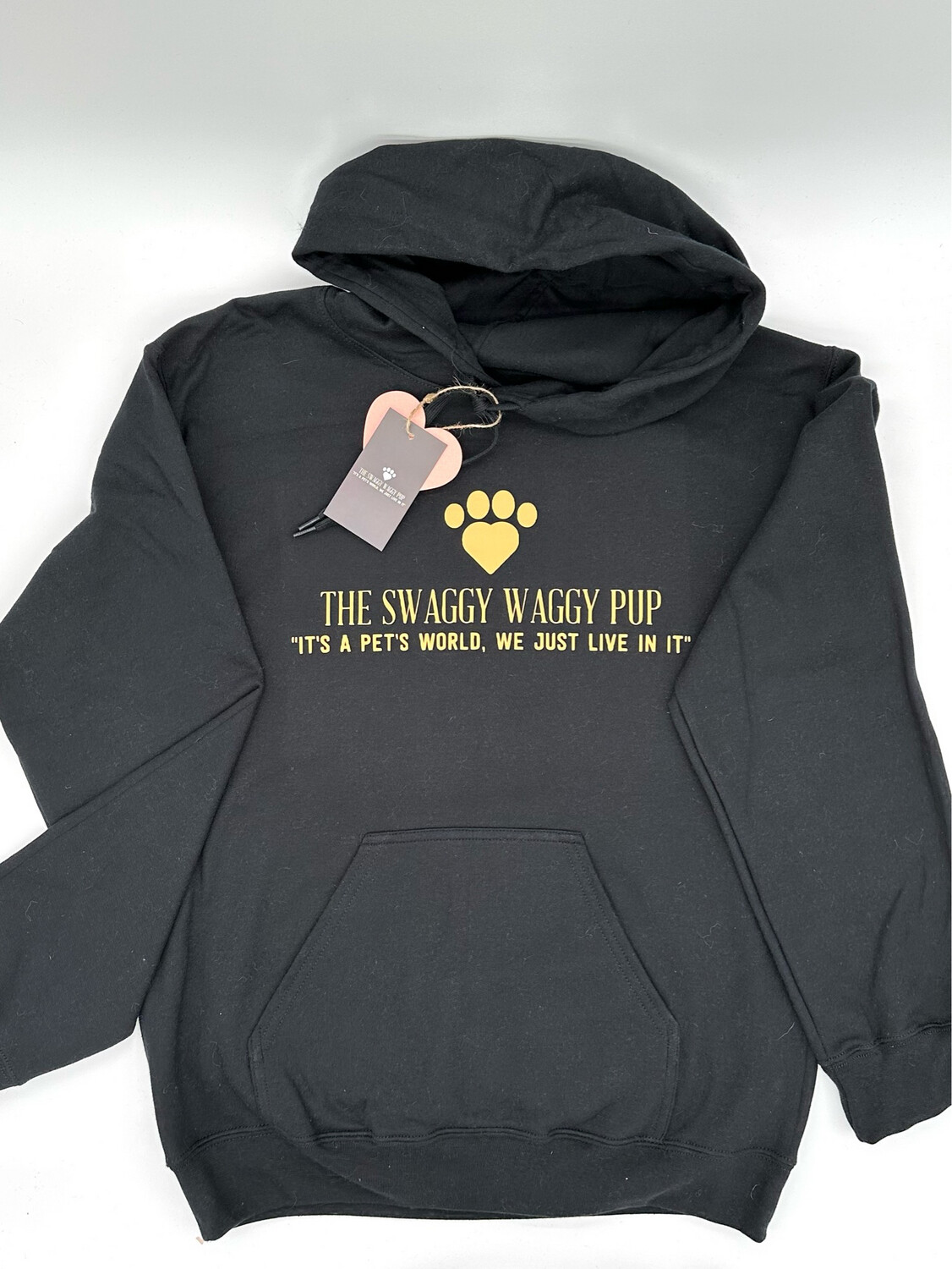 SWP Signature Hoodie For the Hoomans! "BLACK"