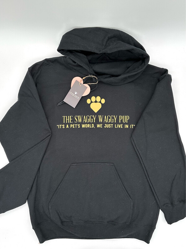 SWP Signature Hoodie For the Hoomans! "BLACK"