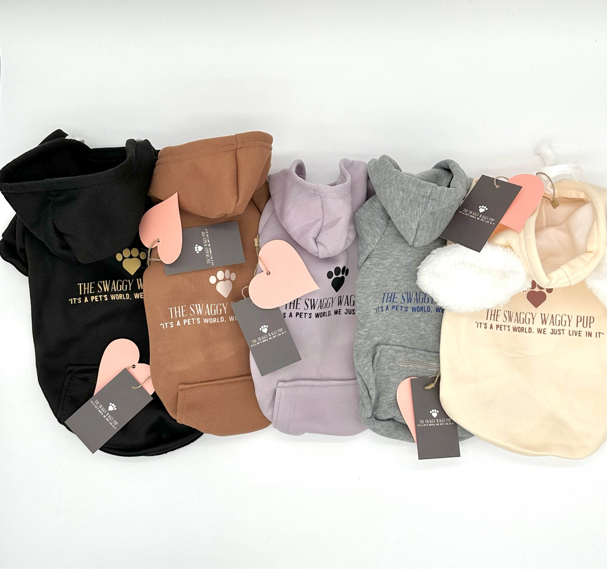 SWP Signature Logo Pup Hoodie: 