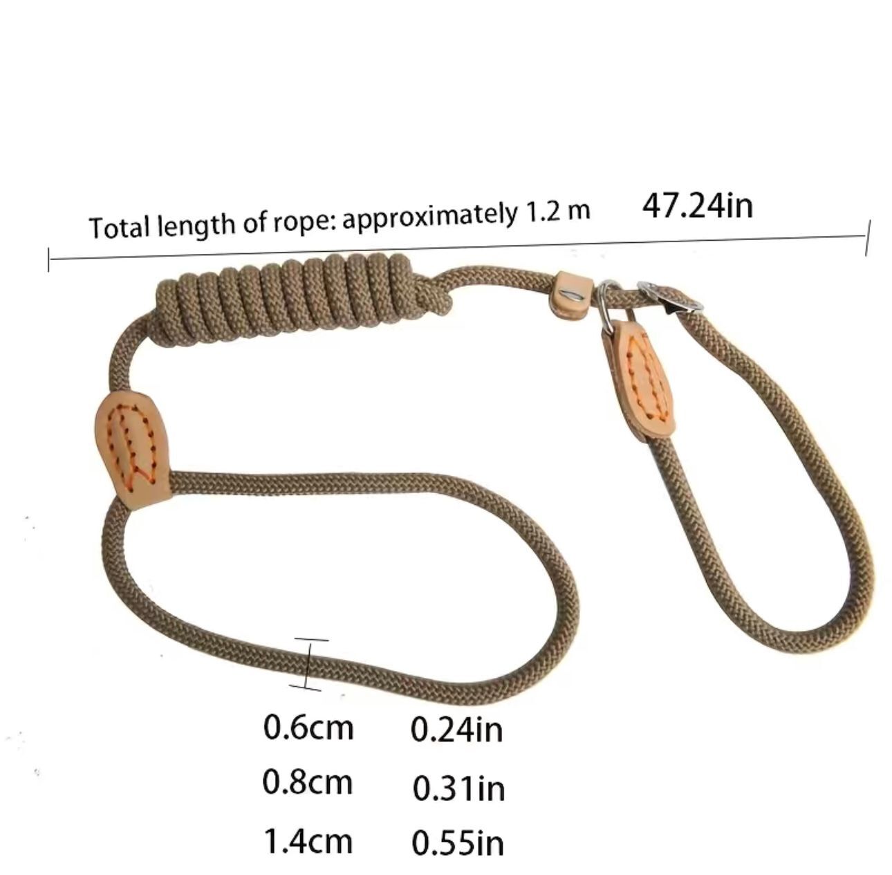 Lead for small dogs- BLACK