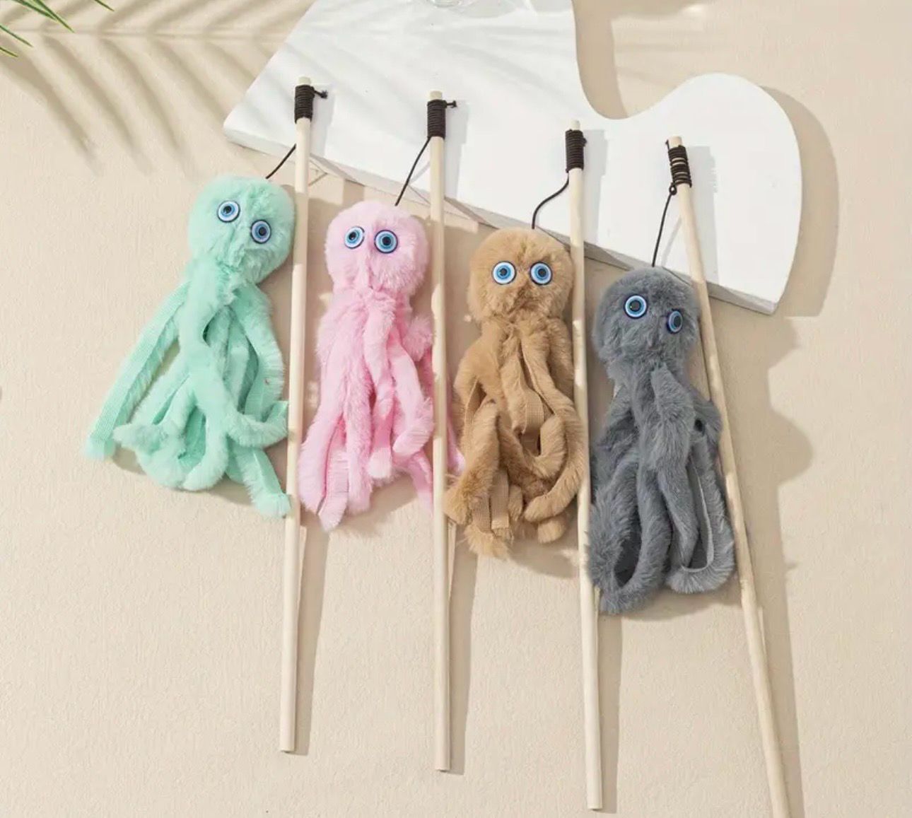 Cat Teaser Toy- Octopus
