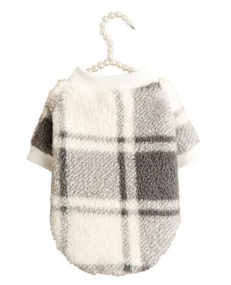 Soft Fuzzy Sweater- PLAID (NEW)