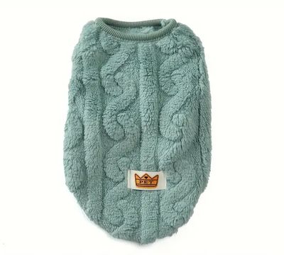 Soft Fuzzy Sweater- MINTY SAGE (NEW)