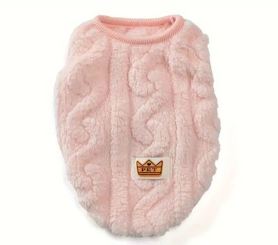 Soft Fuzzy Sweater- BLUSH (NEW)