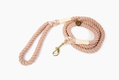 **NEW Rope Leash- NUDE
