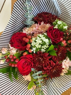 Regal Romance Wrapped Bouquet