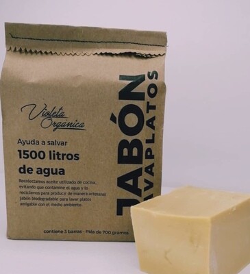 Jabón lava platos (3 barras)