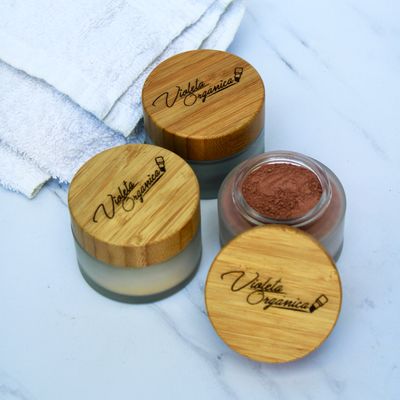 Arcilla mascarilla facial (verde, roja y negra)