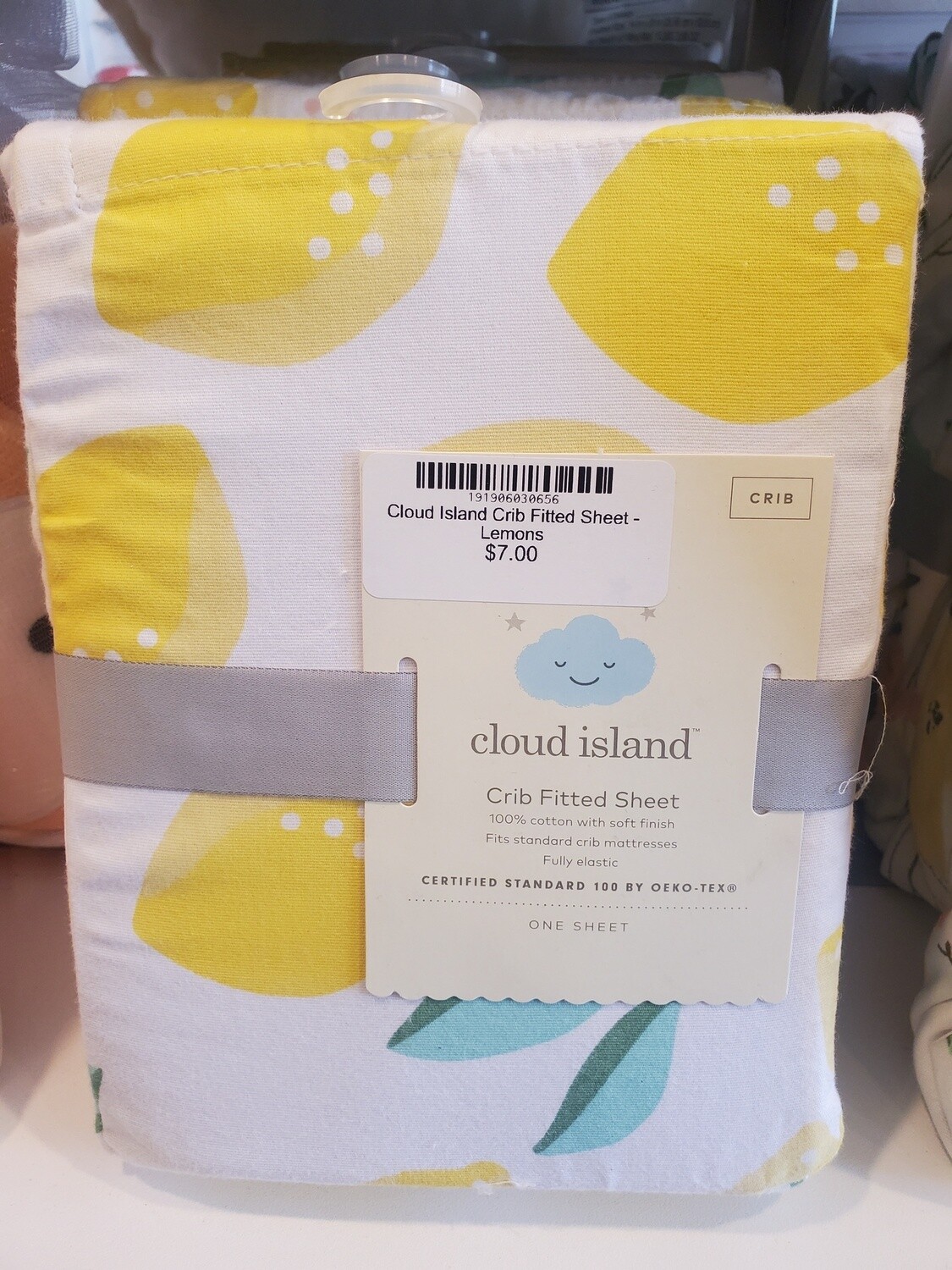 Lemon crib sheet best sale