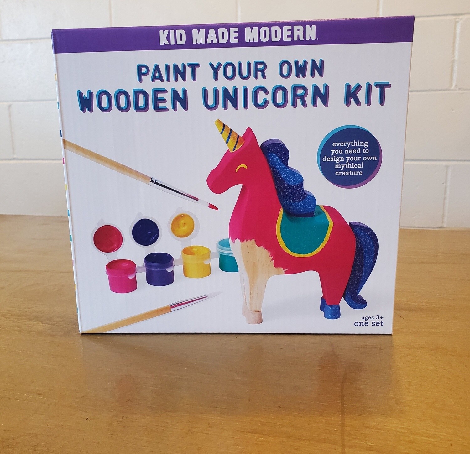 Kid Made Modern Paint Your Own Wooden Unicorn Kit