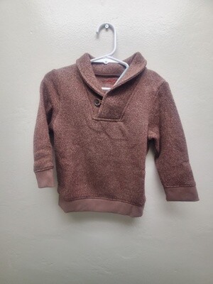 Cat &amp; Jack Boy&#39;s Sweater - Brown - 18M