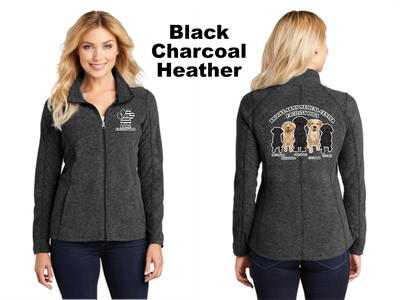 BAMC Ladies &amp; Men&#39;s Microfleece Full-Zip Jacket