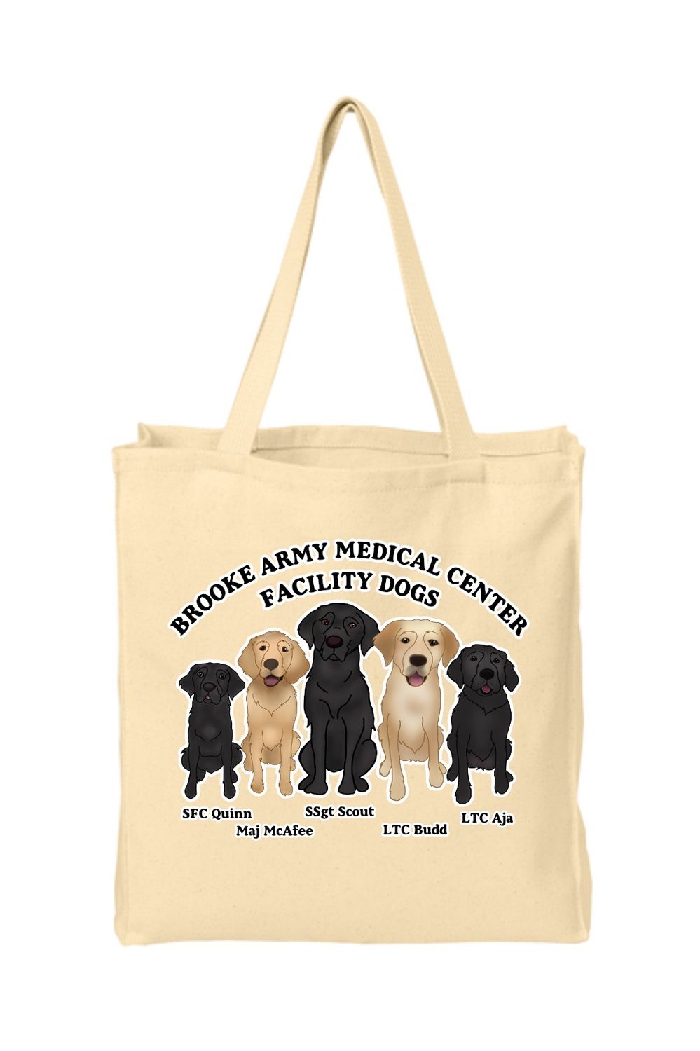 BAMC Grocery Size Tote