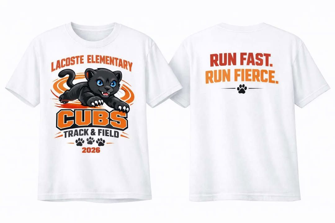 LaCoste Elem. Track &amp; Field Tee 2026