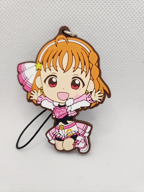 Chika Takami Miracle Wave Kyun-Chara Rubber Strap