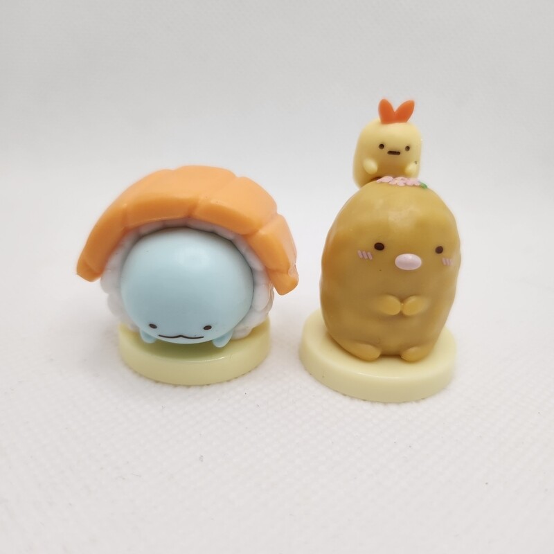 Sumikko Gurashi Dinosaur & Pork Cutlet Mini Figure Set of Two