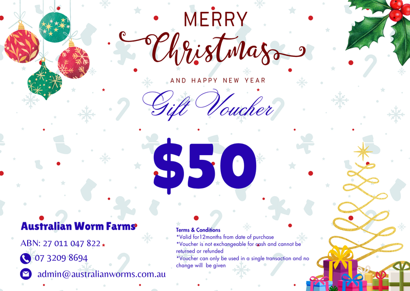 CHRISTMAS GIFT VOUCHER $50