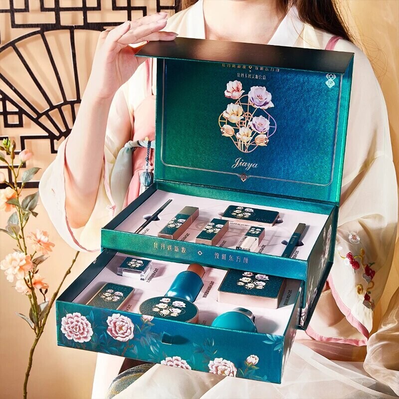 Rosemary 12pcs Makeup Sets Include Face Powder Foundation Concealer Eyeliner Make Up Valentine&#39;s Day Christmas Gift Box