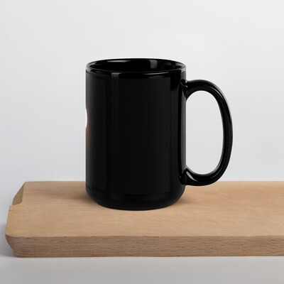 Black HQD Glossy Mug