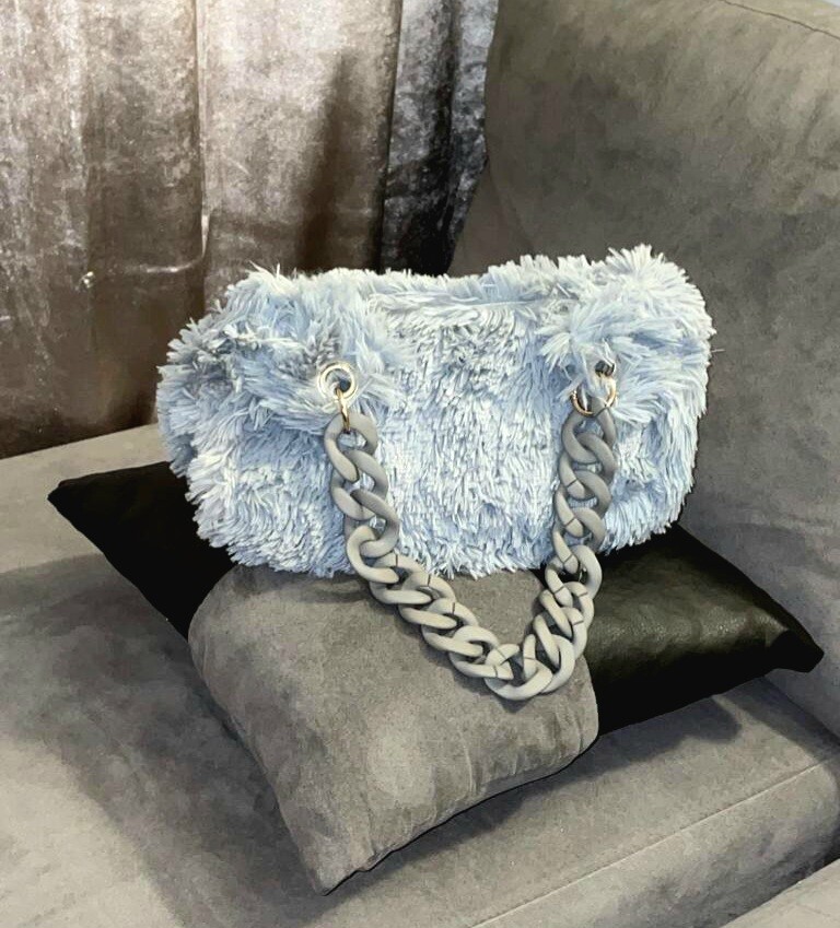 LAINI ORIGINAL fluffy gris