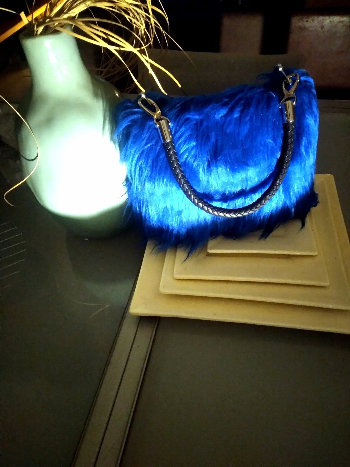 ATHEMBE PLAIN bleu pétrole