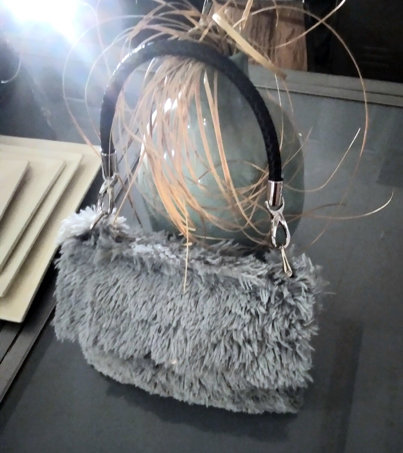 ATHEMBE PLAIN fluffy gris