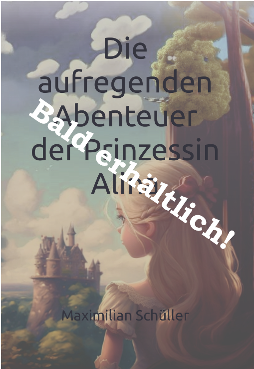 BALD ERHÄLTLICH - Die aufregenden Abenteuer der Prinzessin Alina