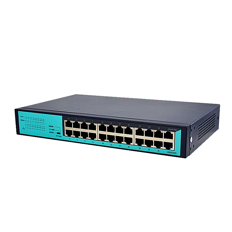 DSS-NS-124  24-Port 19*RACK-MOUNT 10/100/1000Mbps Ethernet Unmanaged Switch