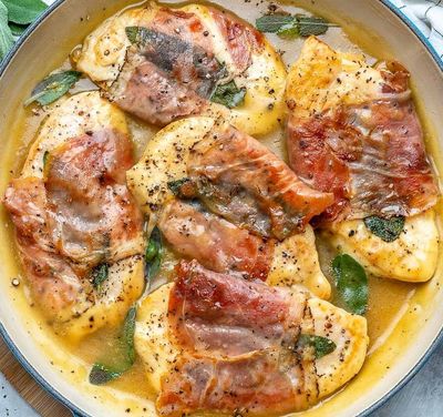 CHICKEN SALTIMBOCCA