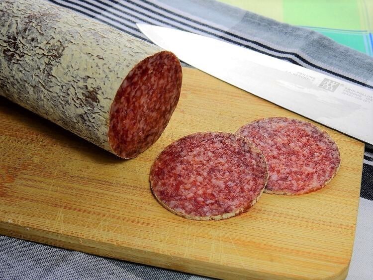 Salami de l&#39;Ardèche - 10 tranches