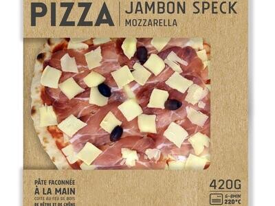 Pizza Jambon Speck Mozza