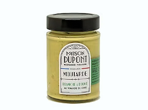 Moutarde Blanche & Douce, au vinaigre de cidre - Maison Dupont