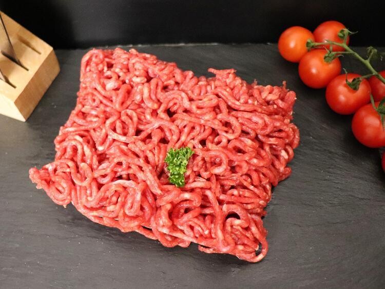 Haché de bœuf nature ou Bolognaise