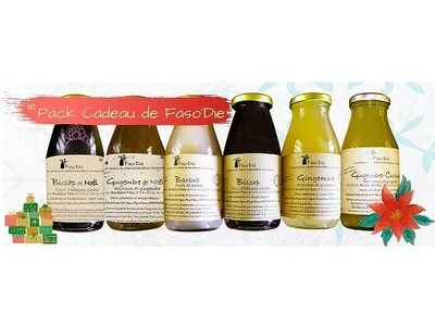 Coffret de 6 jus éthiques Faso Die Coffret de 6 jus éthiques Faso Die