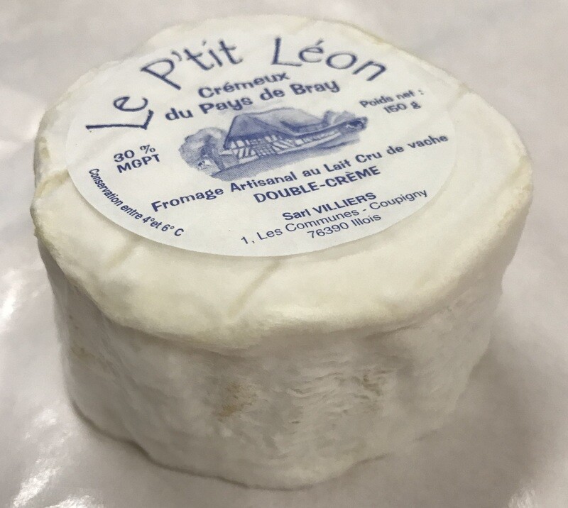 Le P&#39;tit Léon, double crème de Neufchâtel