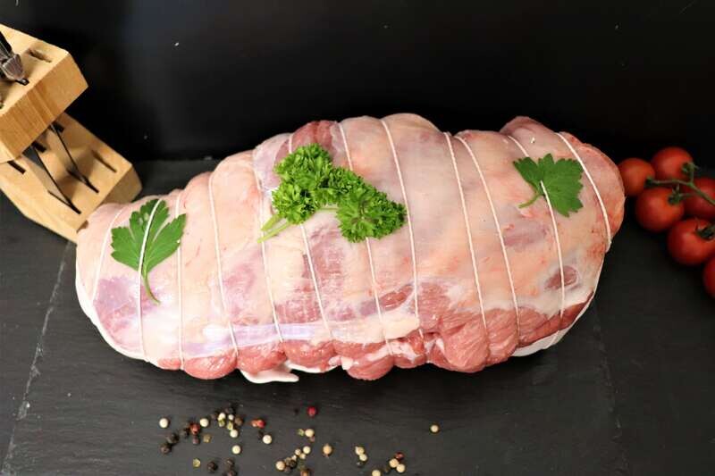 Rôti d&#39;Agneau beurre persillé (selle)