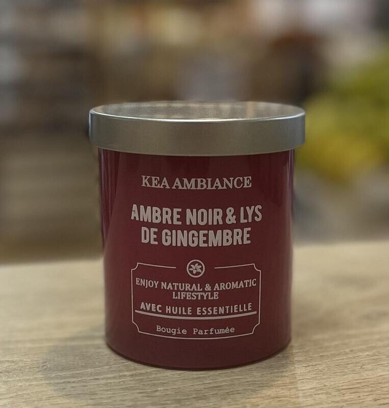 Bougie parfumée aux huiles essentielles