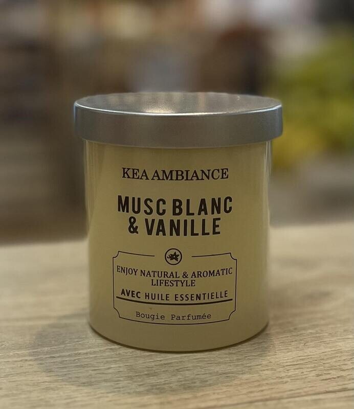 Bougie parfumée aux huiles essentielles