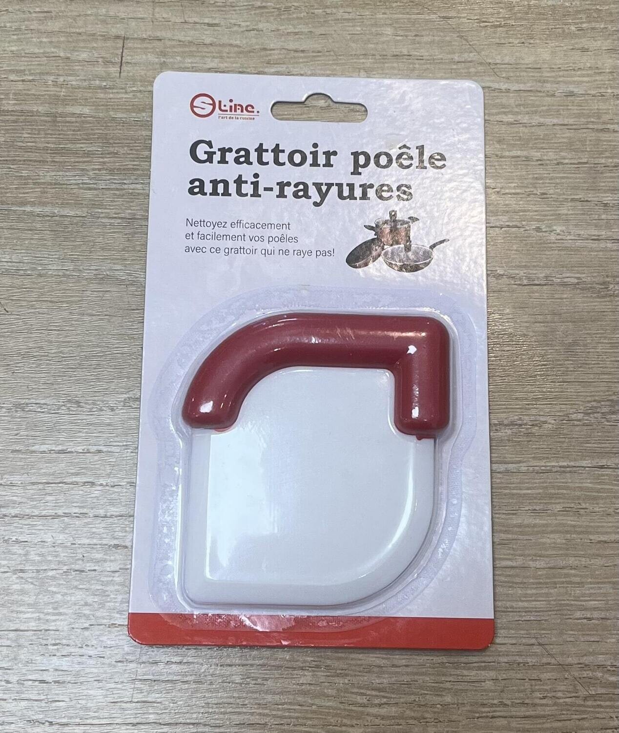 Grattoir poêle anti-rayures