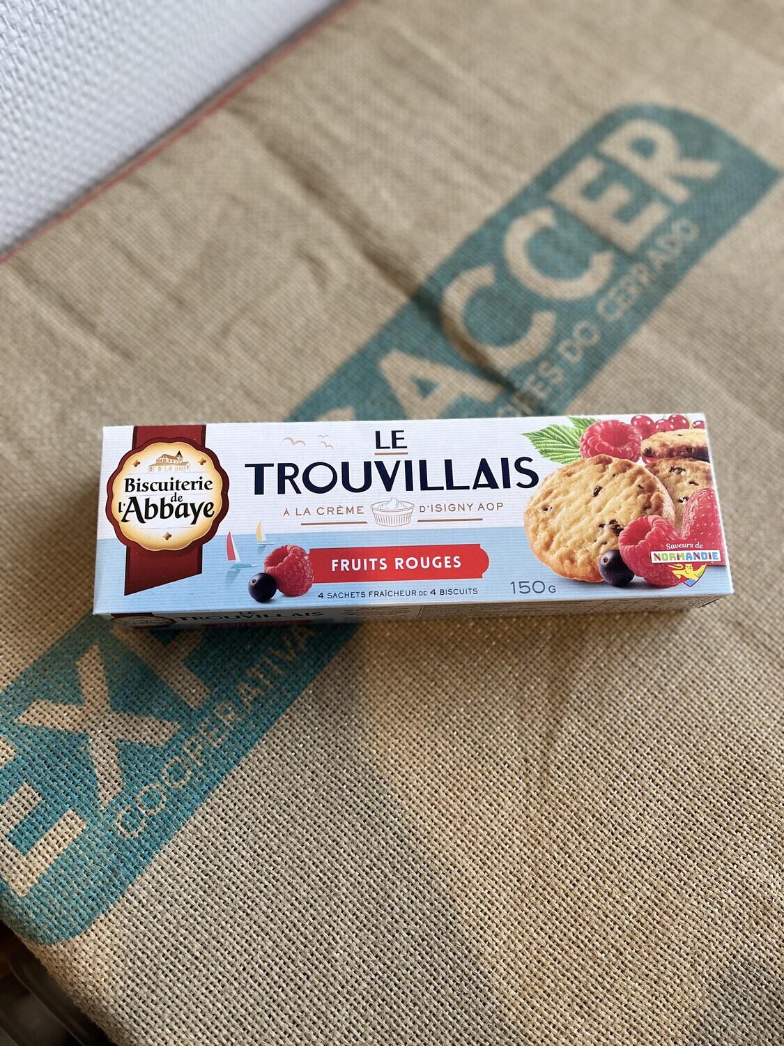 Biscuit Le Trouvillais aux fruits rouges