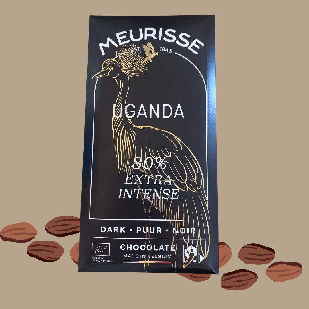 Tablettes de chocolat belge BIO Meurisse