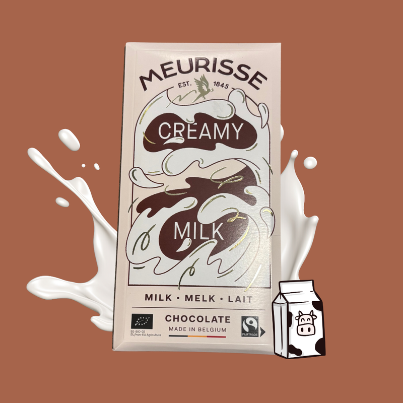 Tablettes de chocolat belge BIO Meurisse