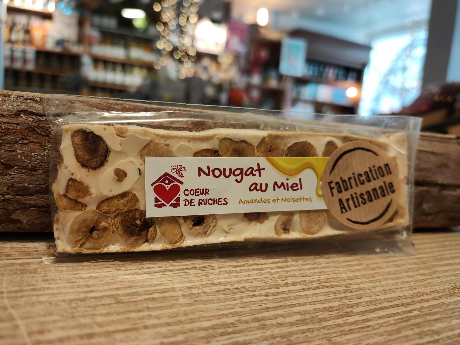Nougat au Miel, amandes et noisettes