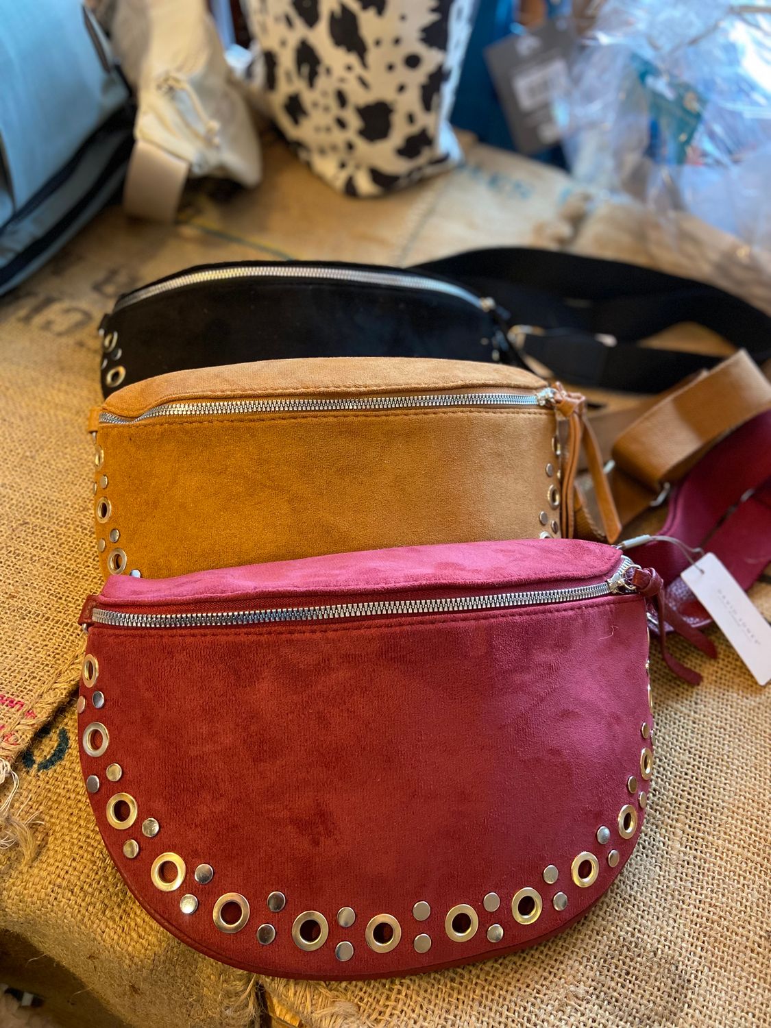 Sac Banane en Suédine – Style Bohème